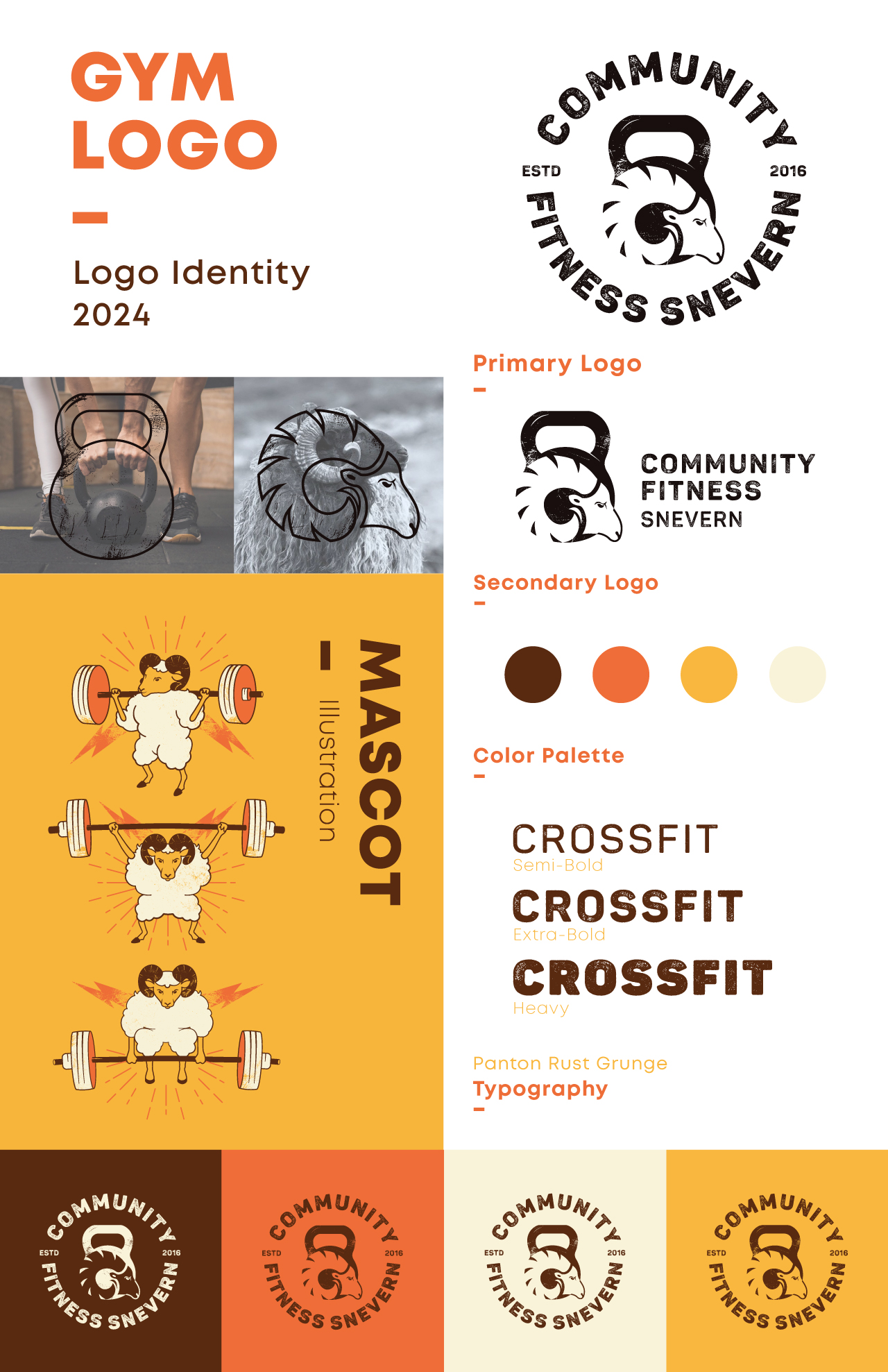 Logo Identity Board for CFS